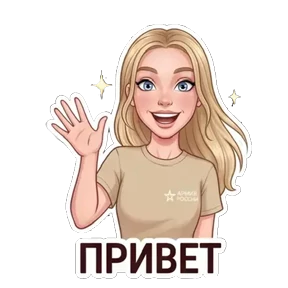 НашаМаша — стикер для MAX