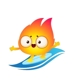 Огонёк — стикер для MAX