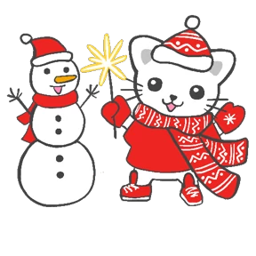 Котик — стикер для MAX