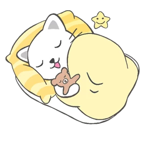 Котик — стикер для MAX