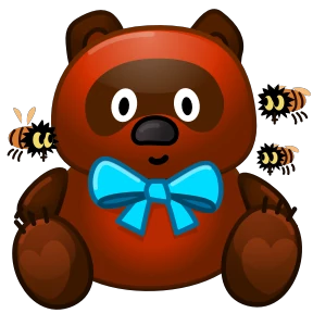 Мишки — стикер для MAX
