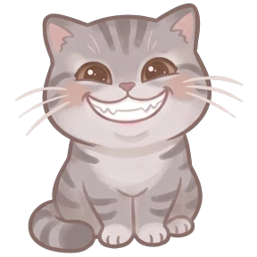 Кот Леонид @sims4lookliya — стикер для MAX