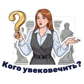 Министерство — стикер для MAX