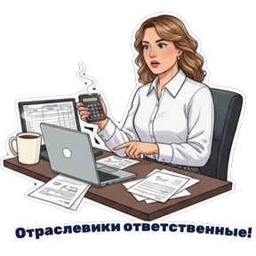 Министерство — стикер для MAX