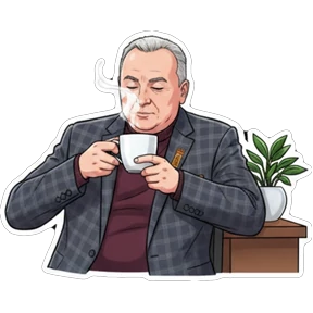 Министерство — стикер для MAX