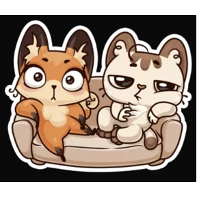 Китикет — стикер для MAX