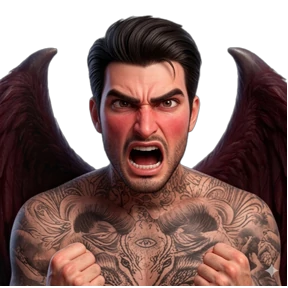 Люцифер — стикер для MAX