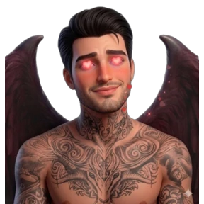 Люцифер — стикер для MAX