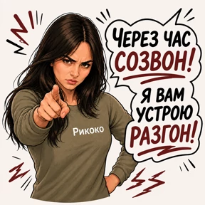 Рикоко — стикер для MAX