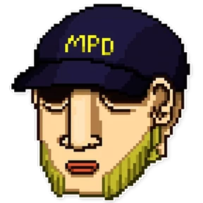 Маски из Майами — стикер для MAX