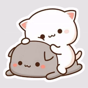 Котики — стикер для MAX