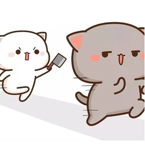 Котики — стикер для MAX