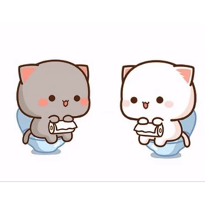 Котики — стикер для MAX
