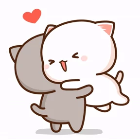 Котики — стикер для MAX