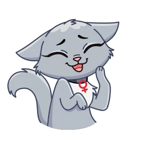 Анфиса @PNG_MiN — стикер для MAX
