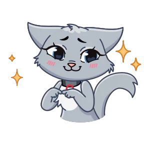 Анфиса @PNG_MiN — стикер для MAX