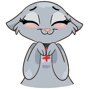 Анфиса @PNG_MiN — стикер для MAX