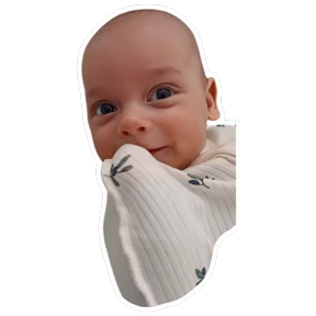 Vibin' with Luca — стикер для MAX