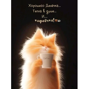 Утр — стикер для MAX