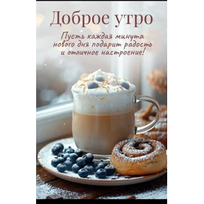 Доброе утро — стикер для MAX