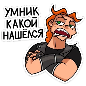 Виктория Metal Family — стикер для MAX