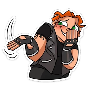 Виктория Metal Family — стикер для MAX
