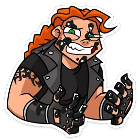 Виктория Metal Family — стикер для MAX