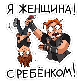 Виктория Metal Family — стикер для MAX