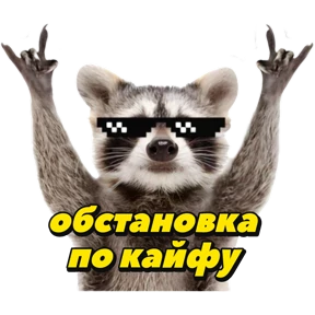 Животные — стикер для MAX