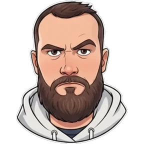 YuryV — стикер для MAX