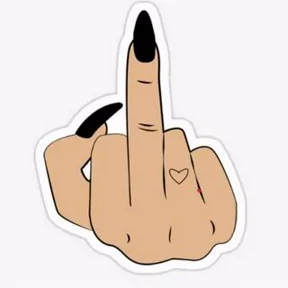Fuck вместо тысячи слов — стикер для MAX