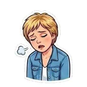 Таня Шер — стикер для MAX