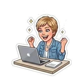 Таня Шер — стикер для MAX