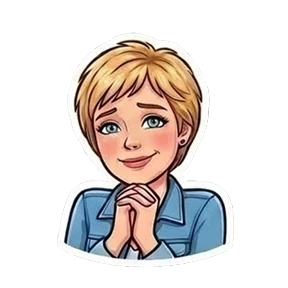 Таня Шер — стикер для MAX