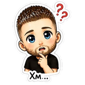Аня и Петя — стикер для MAX