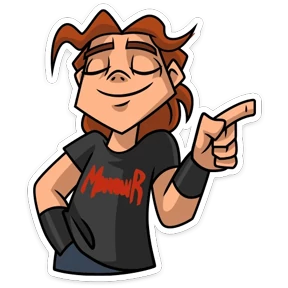 Хэви Metal Family — стикер для MAX