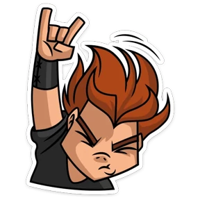 Хэви Metal Family — стикер для MAX