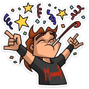 Хэви Metal Family — стикер для MAX