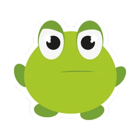Фрогги — стикер для MAX