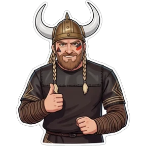Грозный казначей — стикер для MAX