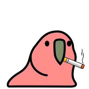 Party Parrot — стикер для MAX