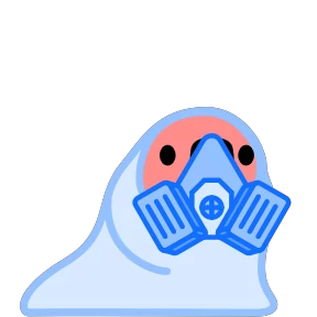 Party Parrot — стикер для MAX