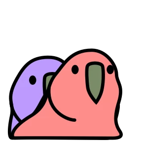 Party Parrot — стикер для MAX