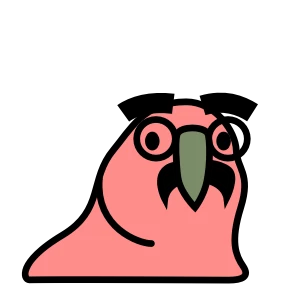 Party Parrot — стикер для MAX
