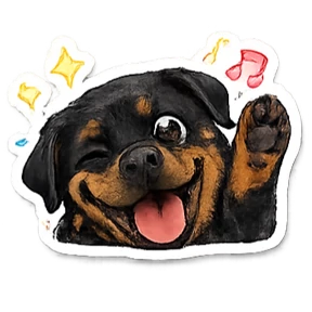 Лея \u003C3 — стикер для MAX