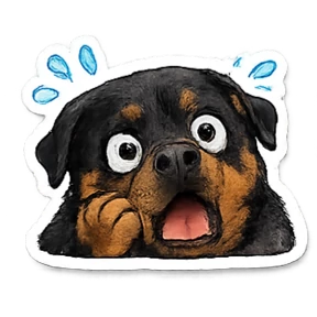Лея \u003C3 — стикер для MAX