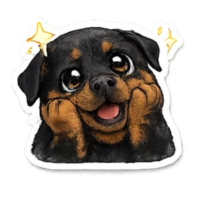 Лея \u003C3 — стикер для MAX