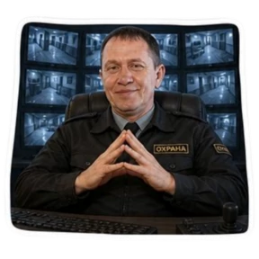 Алексей Охранник — стикер для MAX