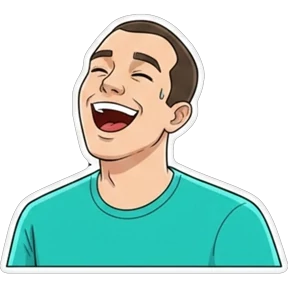 Валентинович — стикер для MAX
