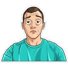 Валентинович — стикер для MAX